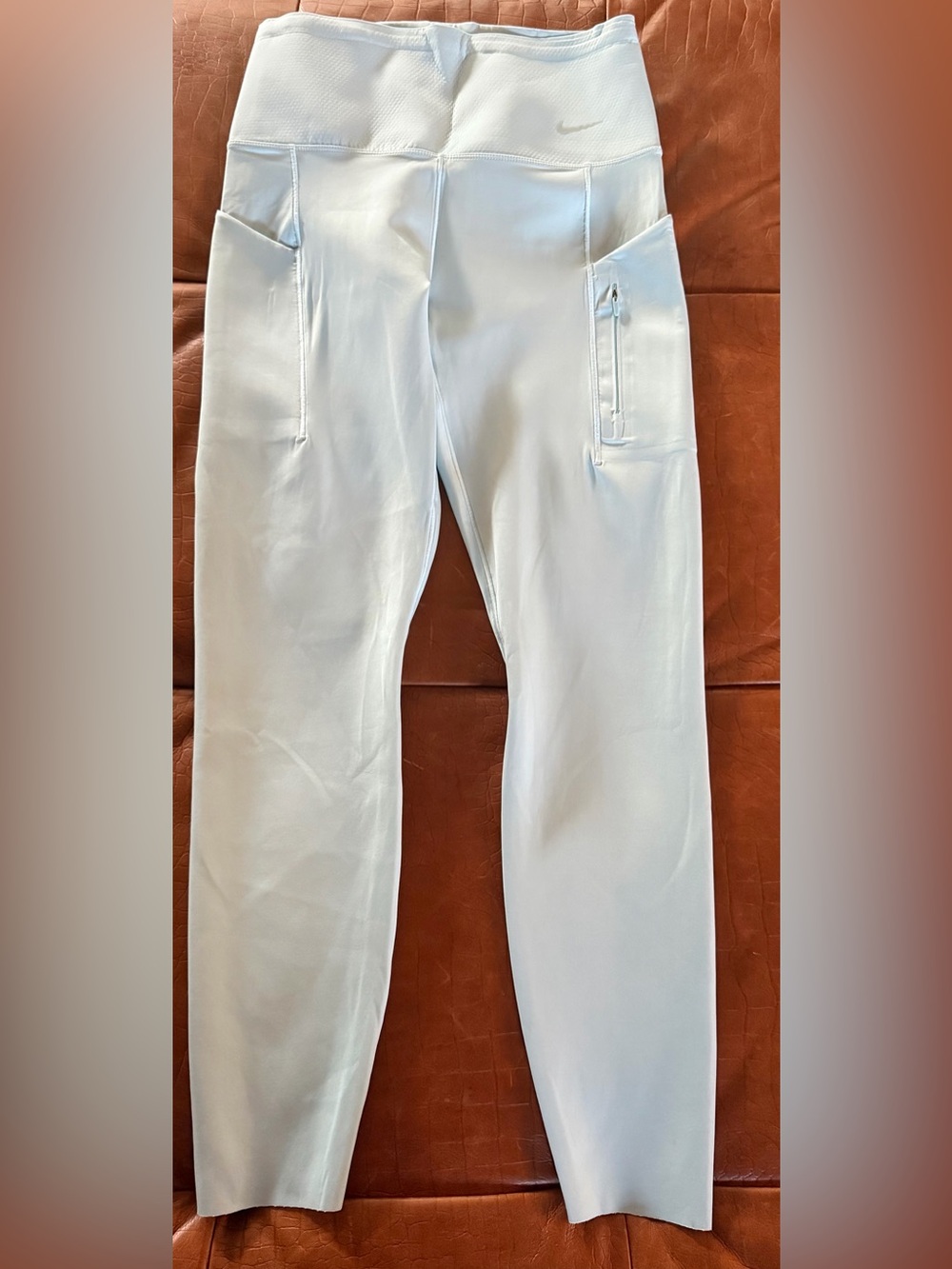 Nike Light Blue Dri-FIT Active Leggings medium
